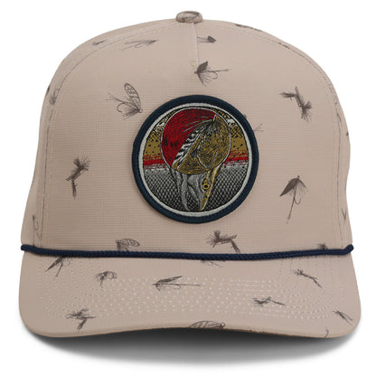 Dead Drift Fly Fishing Patch Rope Cap Fly Pattern