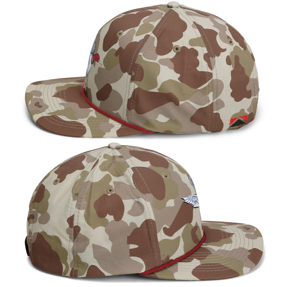 Redhead Duck Hat 6-Panel Waterfowl Rope Cap