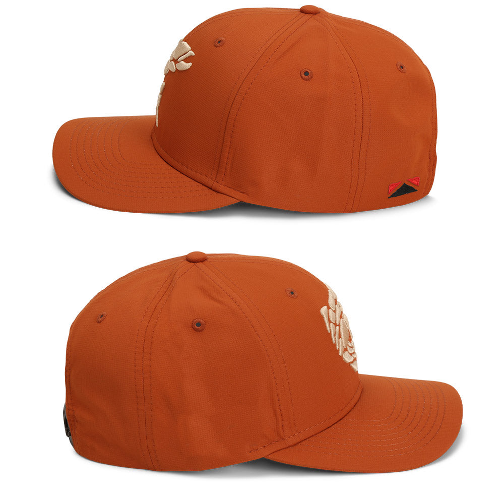 Rock Fish 3-D Puff Embroidery Performance RipStop Fishing Hat