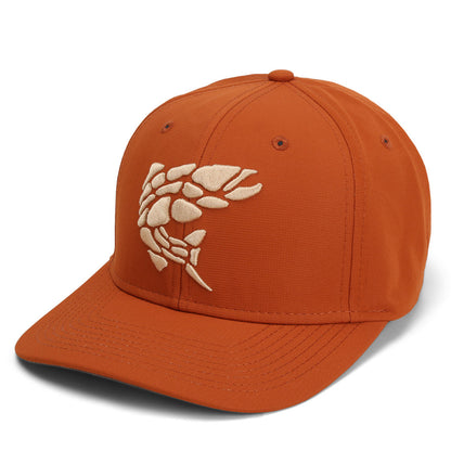 Rock Fish 3-D Puff Embroidery Performance RipStop Fishing Hat