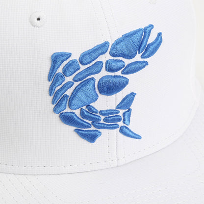 Rock Fish 3-D Puff Embroidery Performance RipStop Fishing Hat