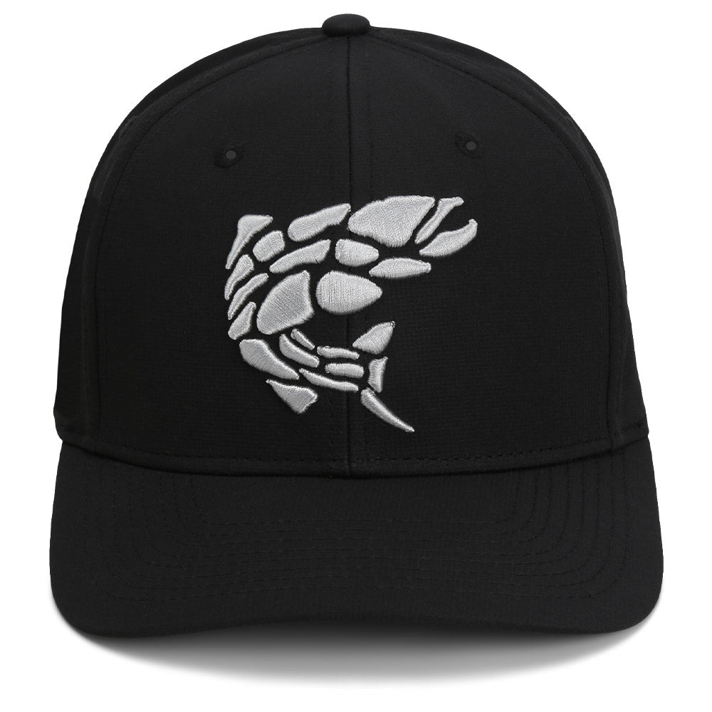 Rock Fish 3-D Puff Embroidery Performance RipStop Fishing Hat