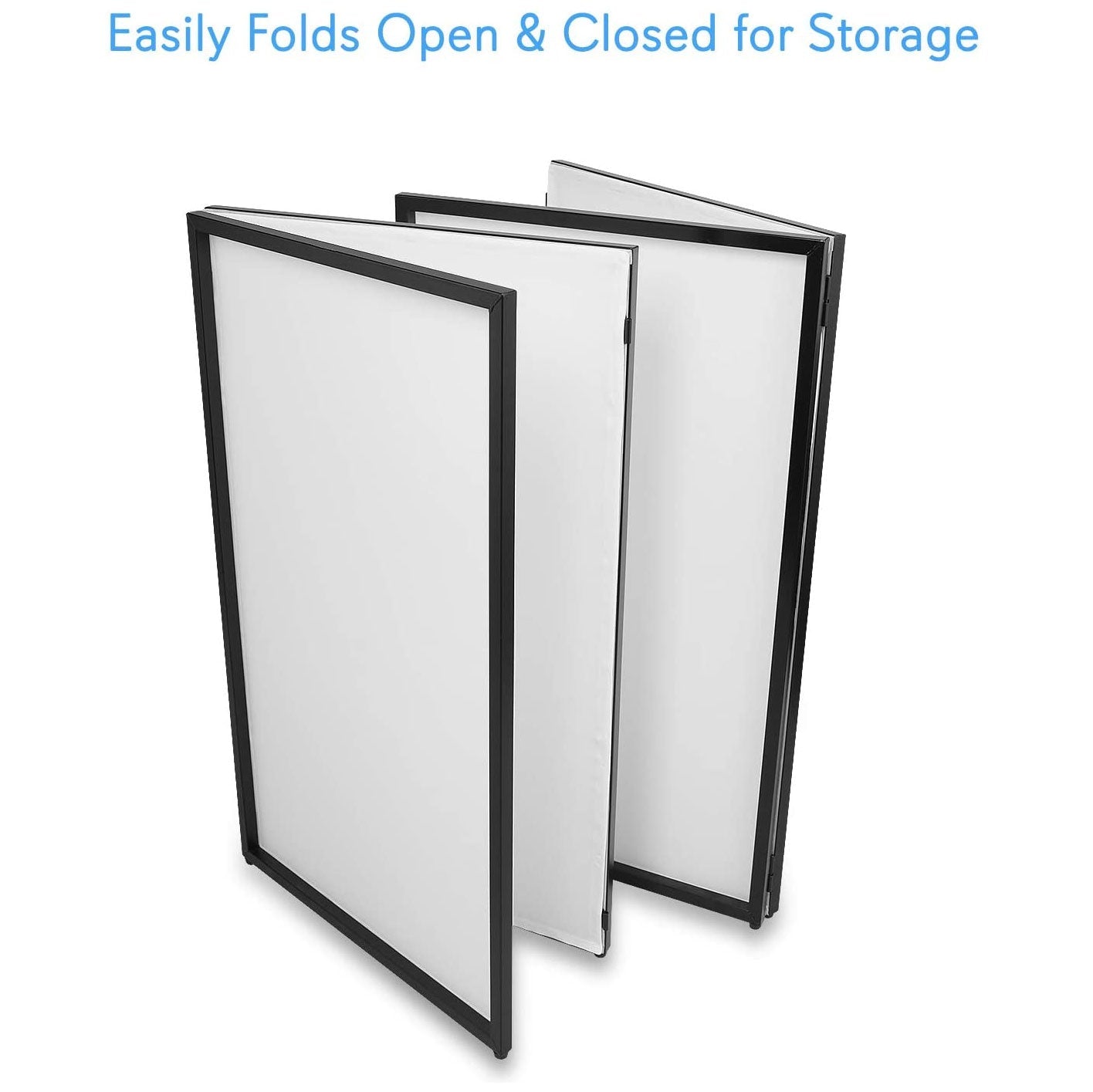 Pyle PDJFAC10 Foldable DJ Front Board Display Booth Cover Screen Scrim Panel