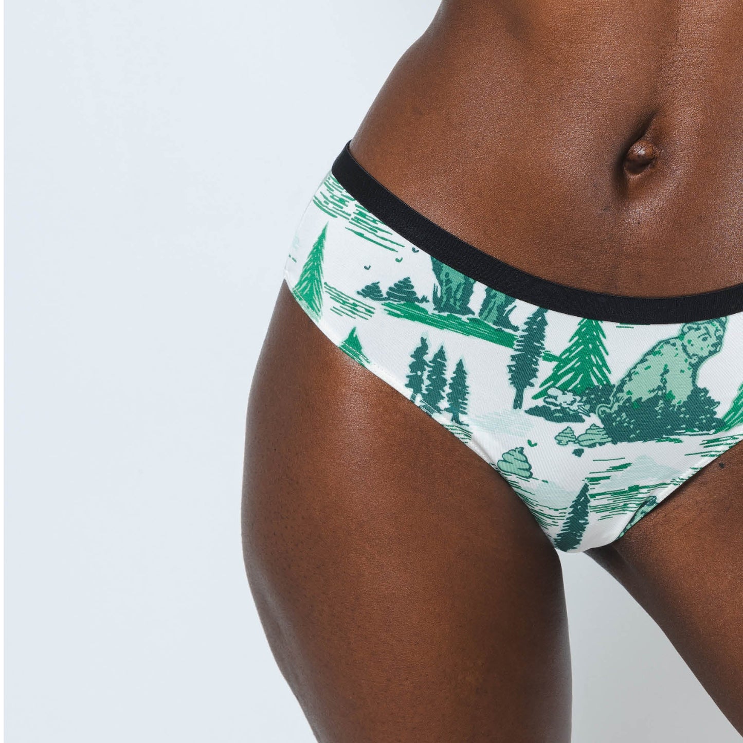 The Does A Bear | Green Toilet Bear Cheeky Underwear