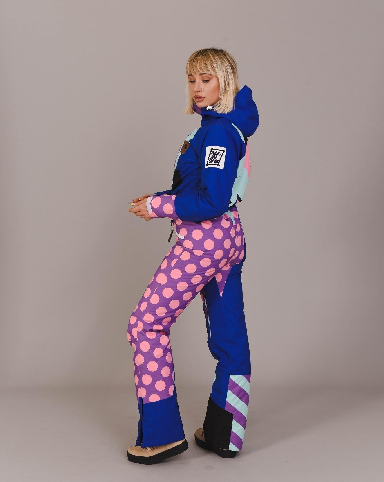 Penfold in Blue Ski Suit - Women's