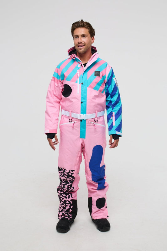 Penfold In Pink Ski Suit - Men's