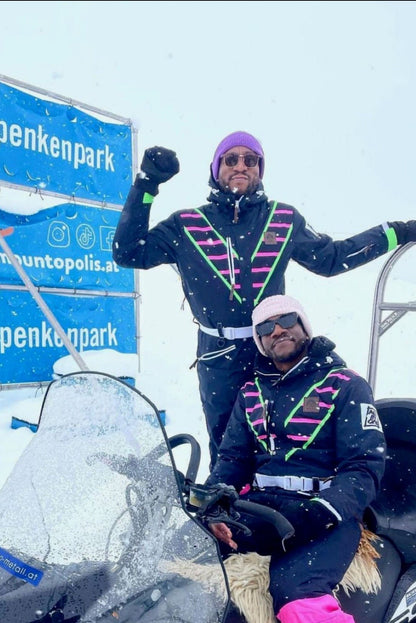 People's Prince Black Ski Suit - Men's / Unisex