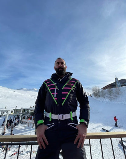 People's Prince Black Ski Suit - Men's / Unisex