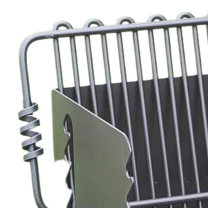 Pilot Rock CBP-135 Park Style Outdoor Camping BBQ Charcoal Grill with Swivel