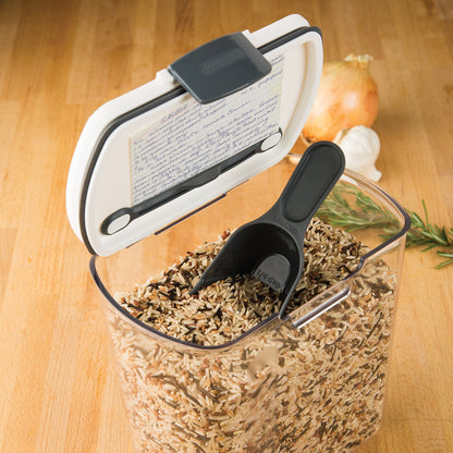 PrepWorks PKS-120 Plastic ProKeeper Grain Storage Container, 1 Piece, Clear