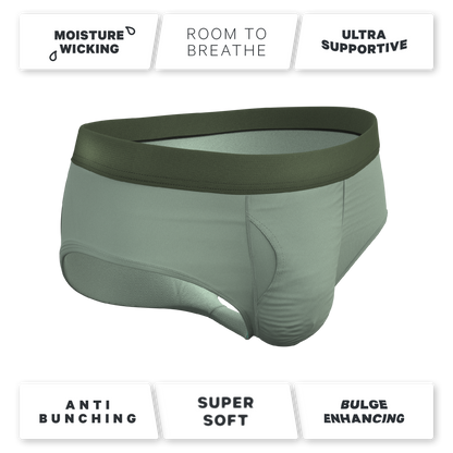 The Manzanilla | Olive Green Ball Hammock® Pouch Underwear Briefs