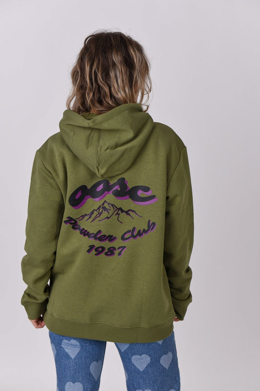 Powder Club Hoodie - Khaki