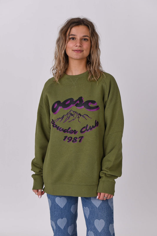 Powder Club Sweatshirt - Khaki