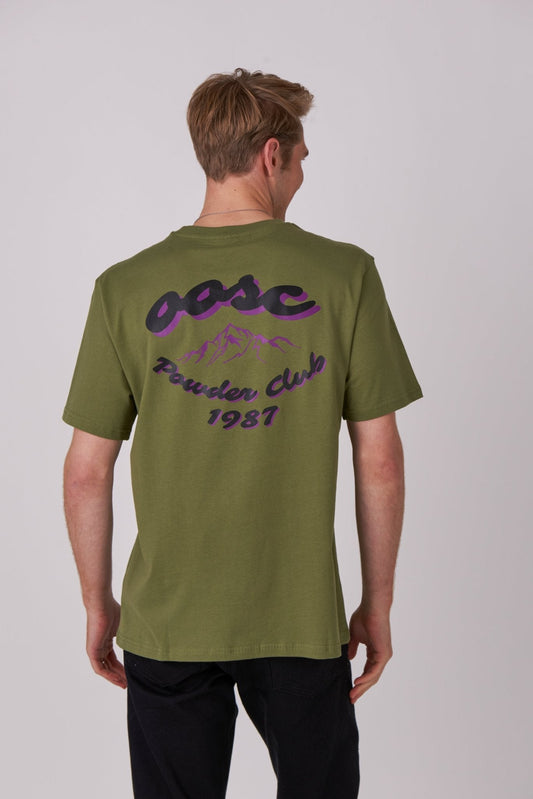 Powder Club T-Shirt - Khaki