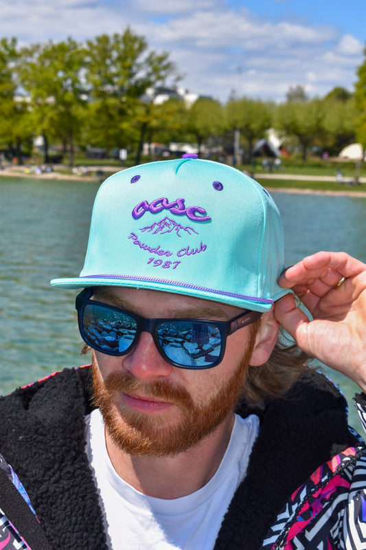 Powderclub Snapback - Aqua