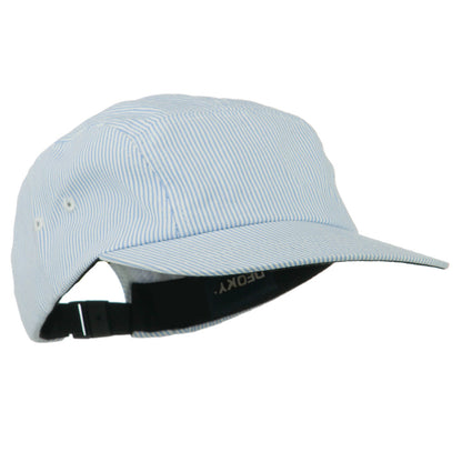 5 Panel Seersucker Racer Cap