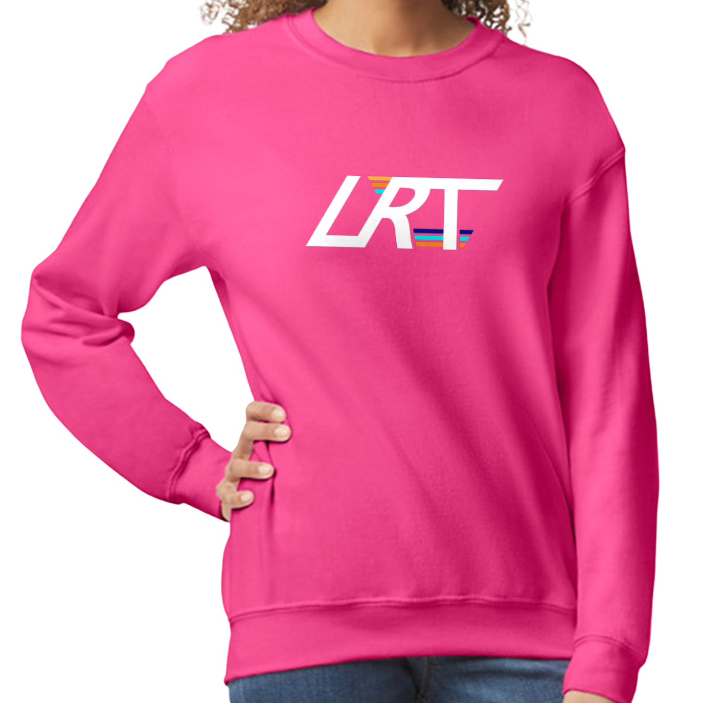 ADULT LRT WINGED LOGO CREW SWEATSHIRT