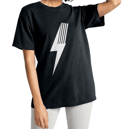 ADULT SPARK TEE - BLACK