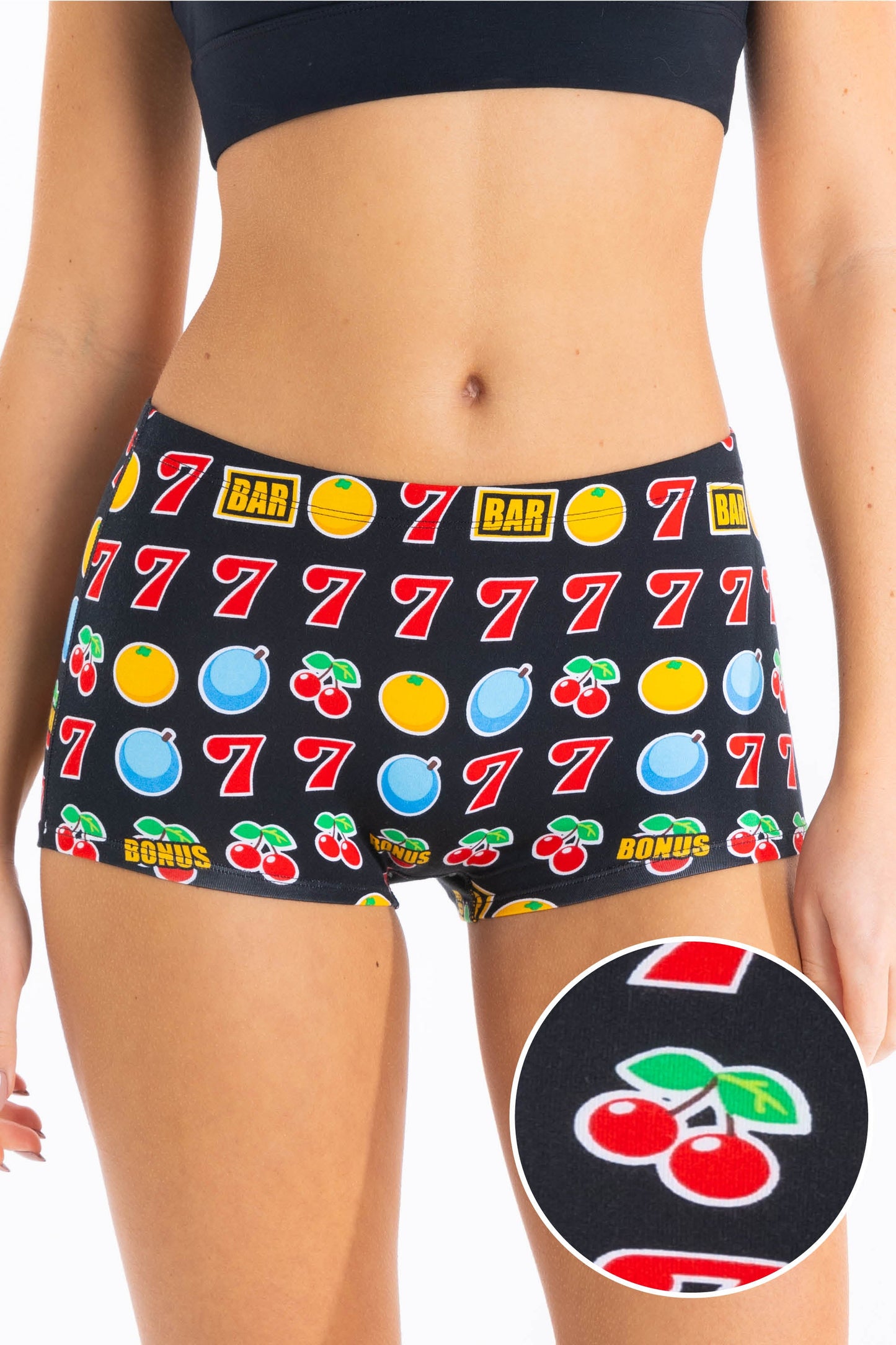 The Jackpot  | Slot Machine Modal Boyshort Underwear