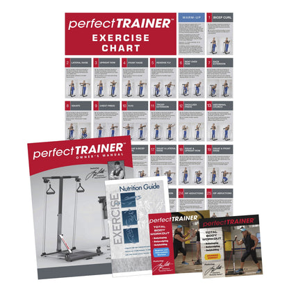 PerfectTrainer by Tony Little Home Gym Resistance Exercise Fitness Machine