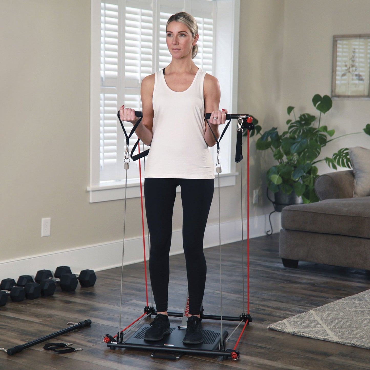 PerfectTrainer by Tony Little Home Gym Resistance Exercise Fitness Machine