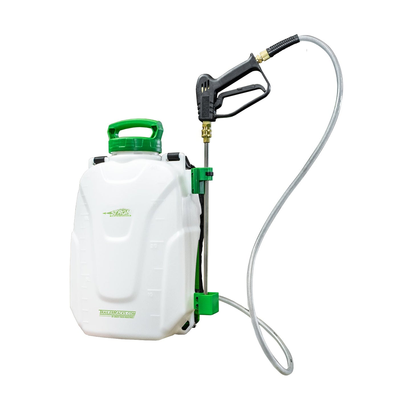 Green Touch Industries Strom 18V Electric Backpack Yard Sprayer, 4 Gal (2 Pack)