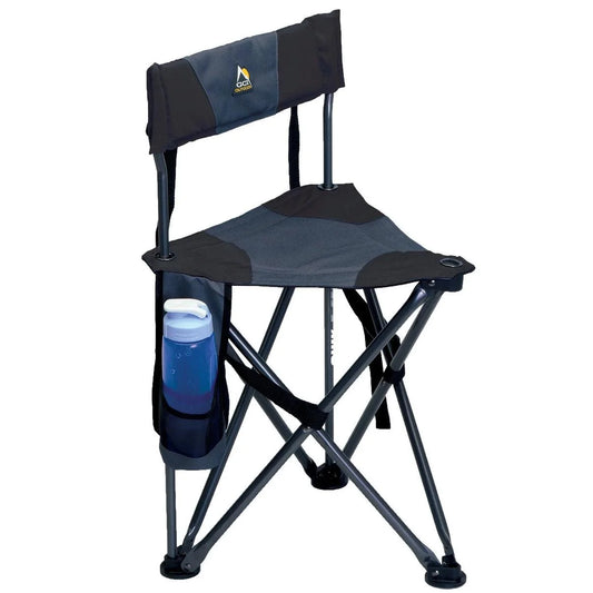 GCI Outdoor Quik-E Camping Stool Portable Folding Stool Chair