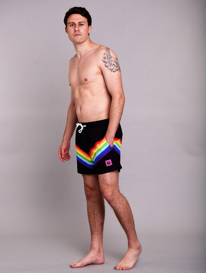 Rainbow Road Men's Swim Shorts