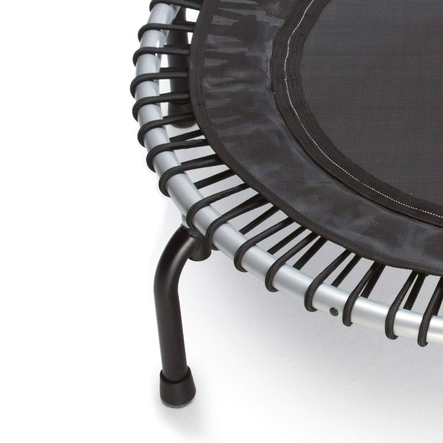 JumpSport 350 Indoor 39-Inch Mini Trampoline and Handle Bar Accessory, Black