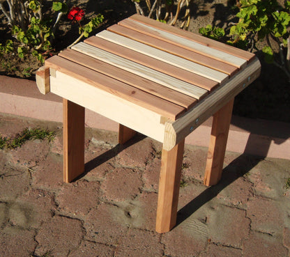 Redwood Side Table