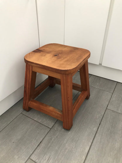 Redwood Foot Stool