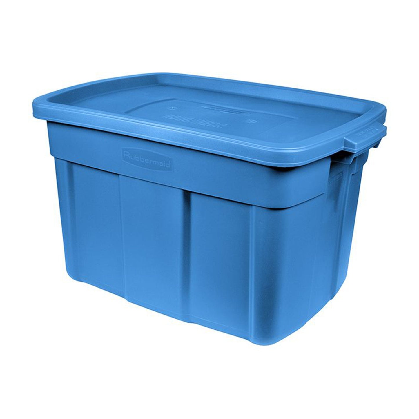 Rubbermaid Roughneck 25 Gal Stackable Storage Container, Heritage Blue (4 Pack)