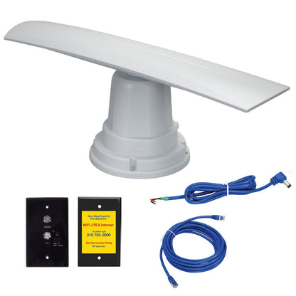 RV-Link TV-1B-WFB1B | RV TV/AM/FM Antenna, Wi-Fi/LTE Prep Kit