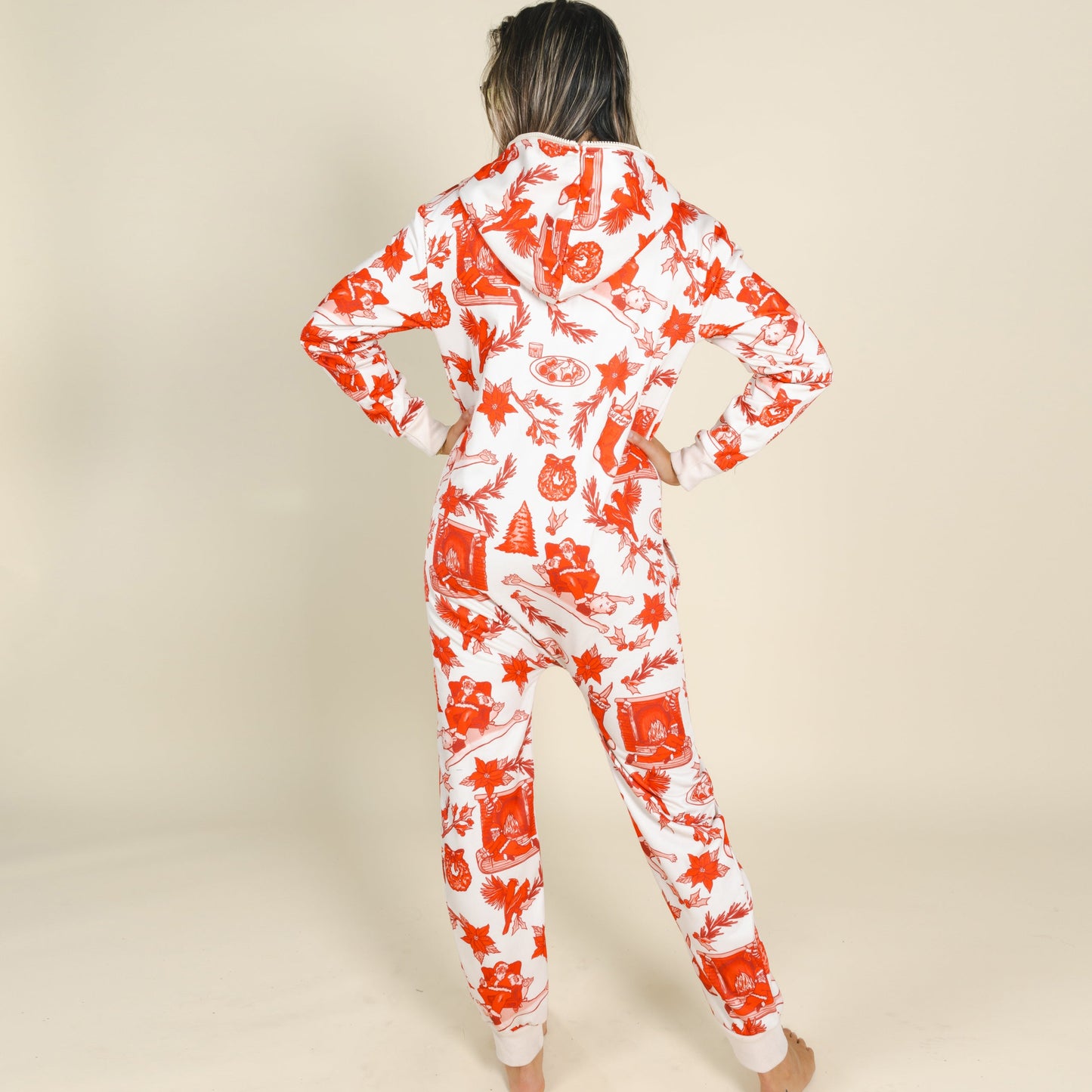 The Santa Slays | Christmas Toile Onesie