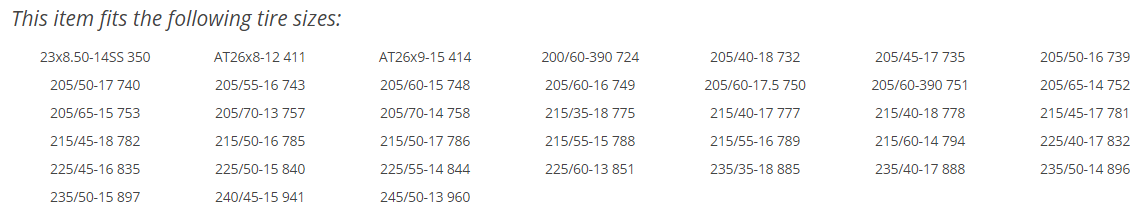 Radial Chain 1032 Cable Traction Grip Tire Snow Passenger Car Chain Set, Pair