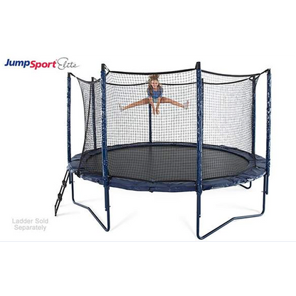 JumpSport Elite 14 Foot StagedBounce Technology Trampoline System with Enclosure