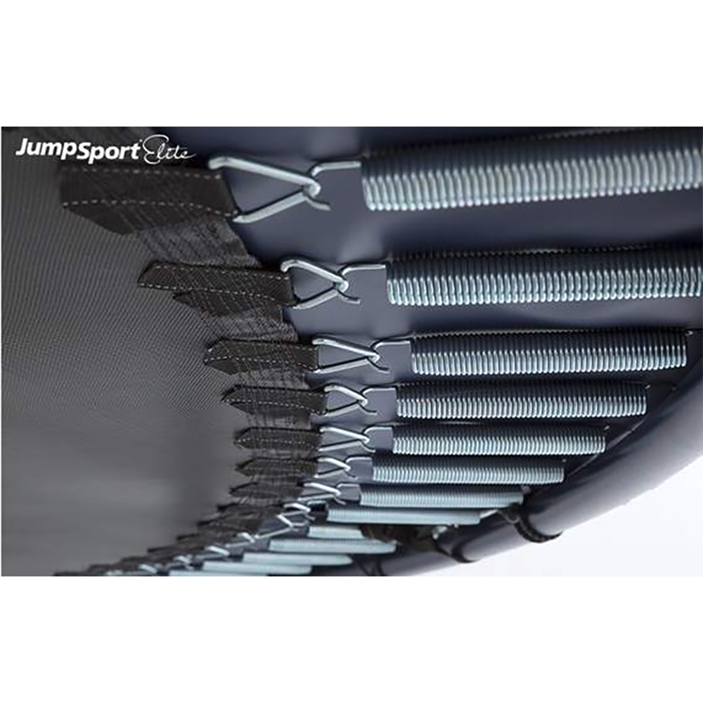 JumpSport Elite 14 Foot StagedBounce Technology Trampoline System with Enclosure