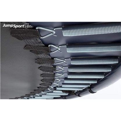 JumpSport Elite 14 Foot StagedBounce Technology Trampoline System with Enclosure