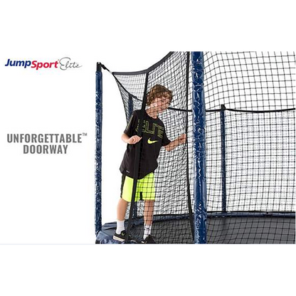 JumpSport Elite 14 Foot StagedBounce Technology Trampoline System with Enclosure