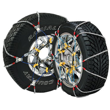 Security Chain SZ451 Super Z6 Car Truck Snow Radial Cable Tire Chain, 4 Pack