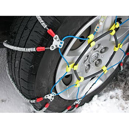 Security Chain SZ451 Super Z6 Car Truck Snow Radial Cable Tire Chain, 4 Pack