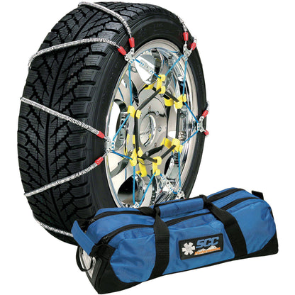 Security Chain SZ451 Super Z6 Car Truck Snow Radial Cable Tire Chain, 4 Pack