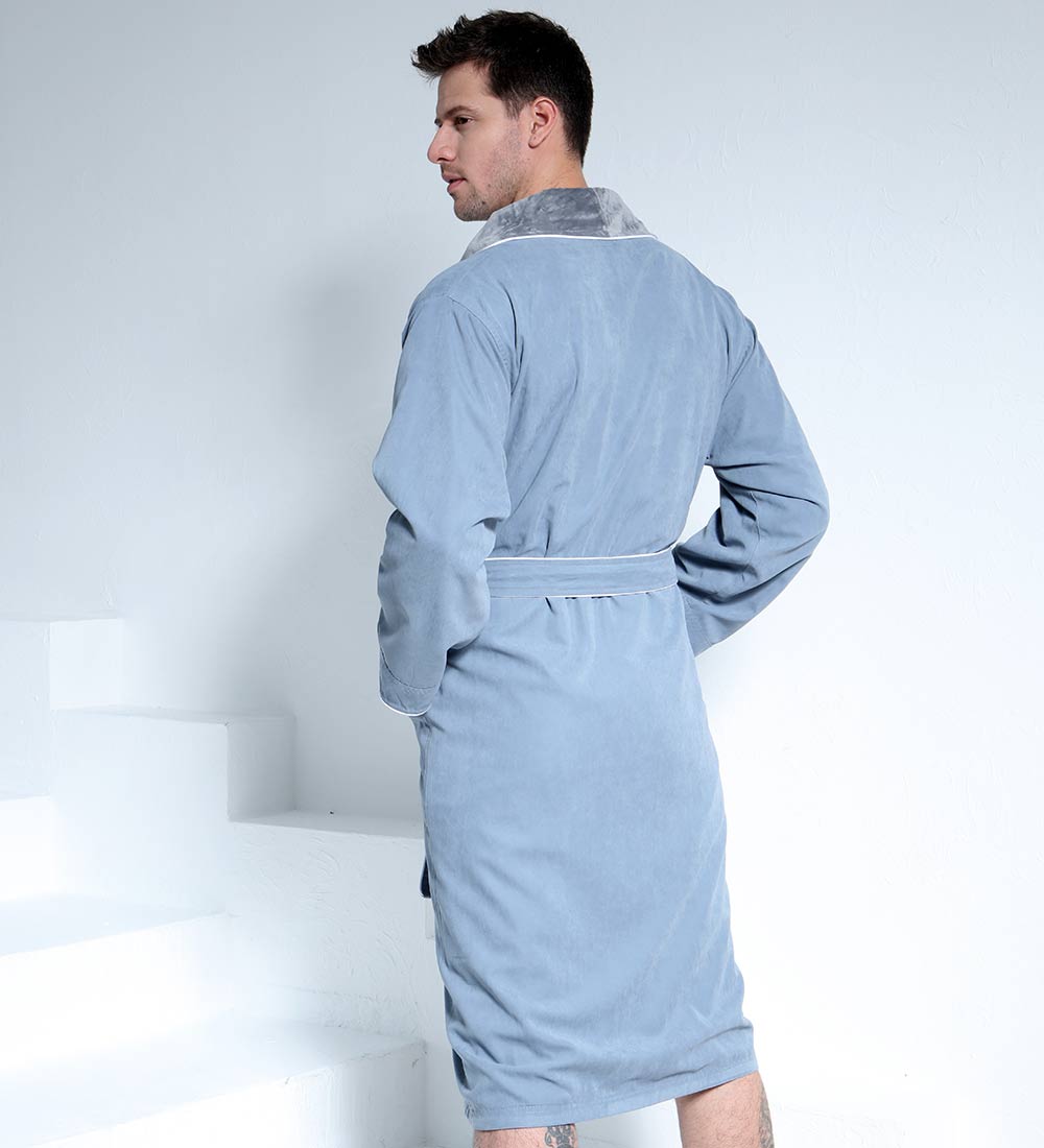 Men's Luxury Microfiber Spa Robe