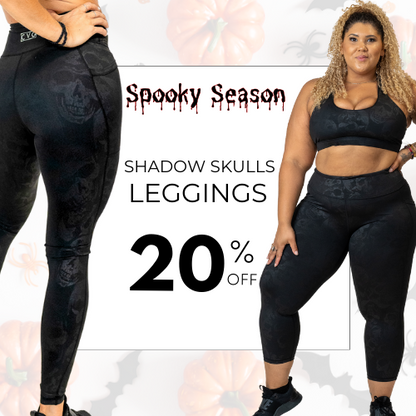 Shadow Skulls Leggings