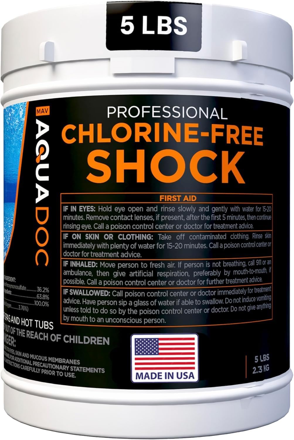 Non-Chlorine Spa Shock for Hot tub