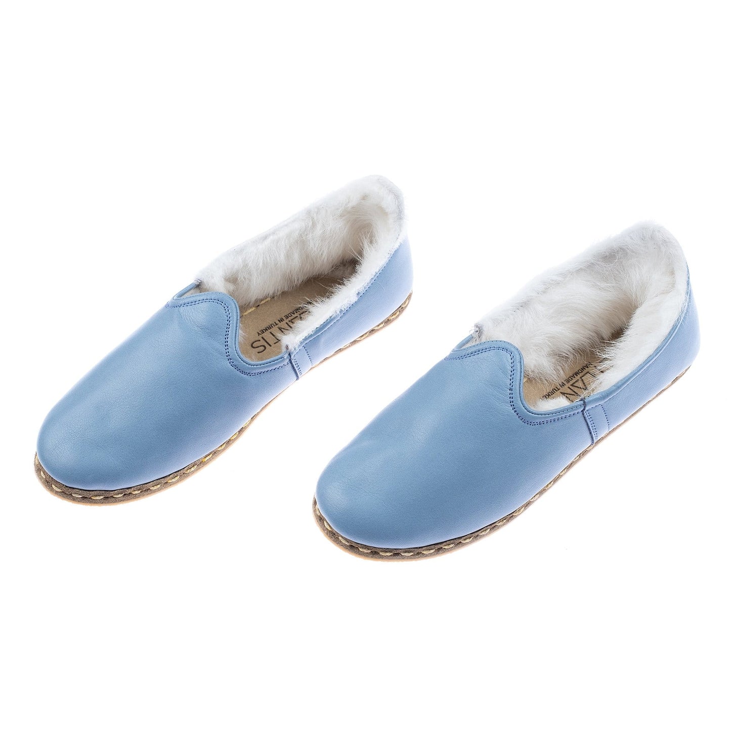 Men's Sky Blue Shearlings