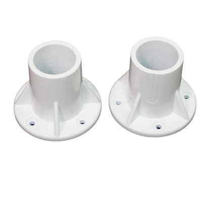 Vinyl Works 4 Step Ladder for 60 Inch Pool Walls w/ Swimming Pool Ladder Mat