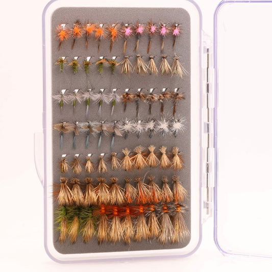 Small Stream Dry Fly Box 70 Count