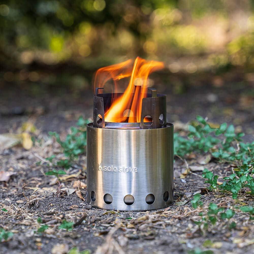 Solo Stove Lite/Titan/Campfire Camping Stove Portable Stove for Backpacking Outdoor Cooking