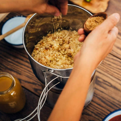 Solo Stove Pot 900/1800/4000 Stainless Steel Companion Pots | Designed for use with Lite/Titan/Campfire Solo Stoves